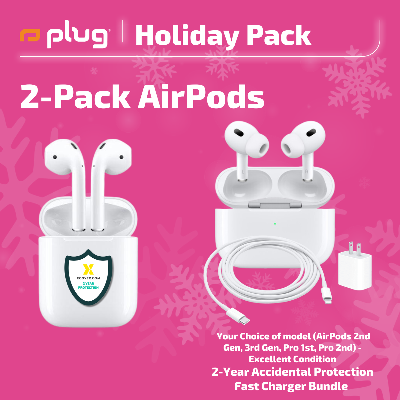 Apple AirPods with Charging Case- shops Perfect for the holidays