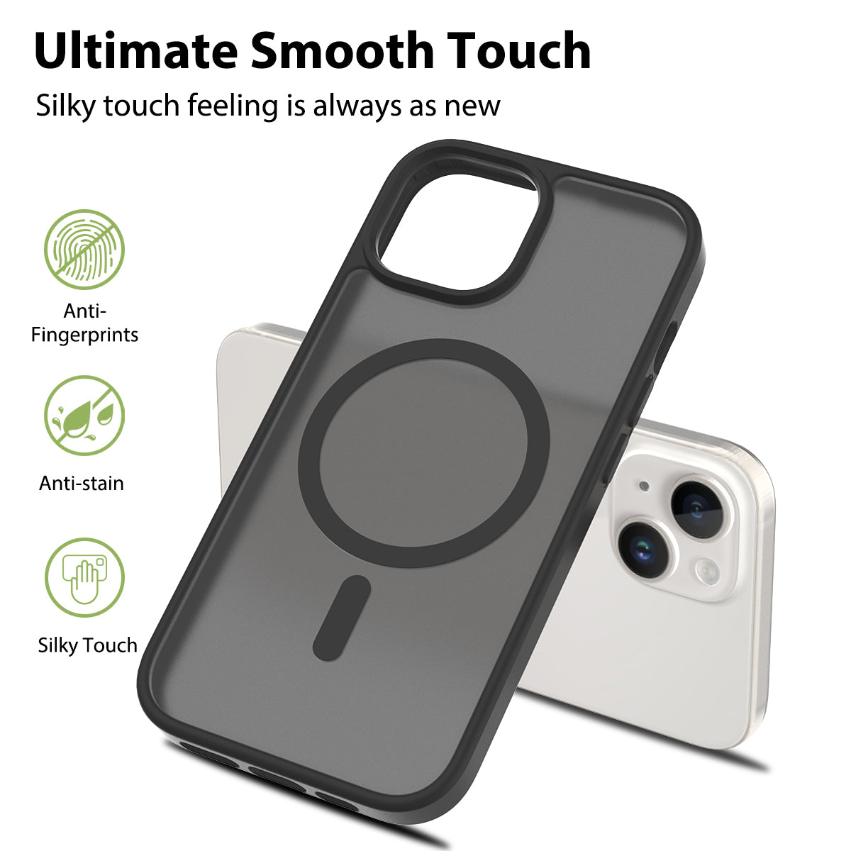 Plug - Protective Case for iPhone 15 - Black