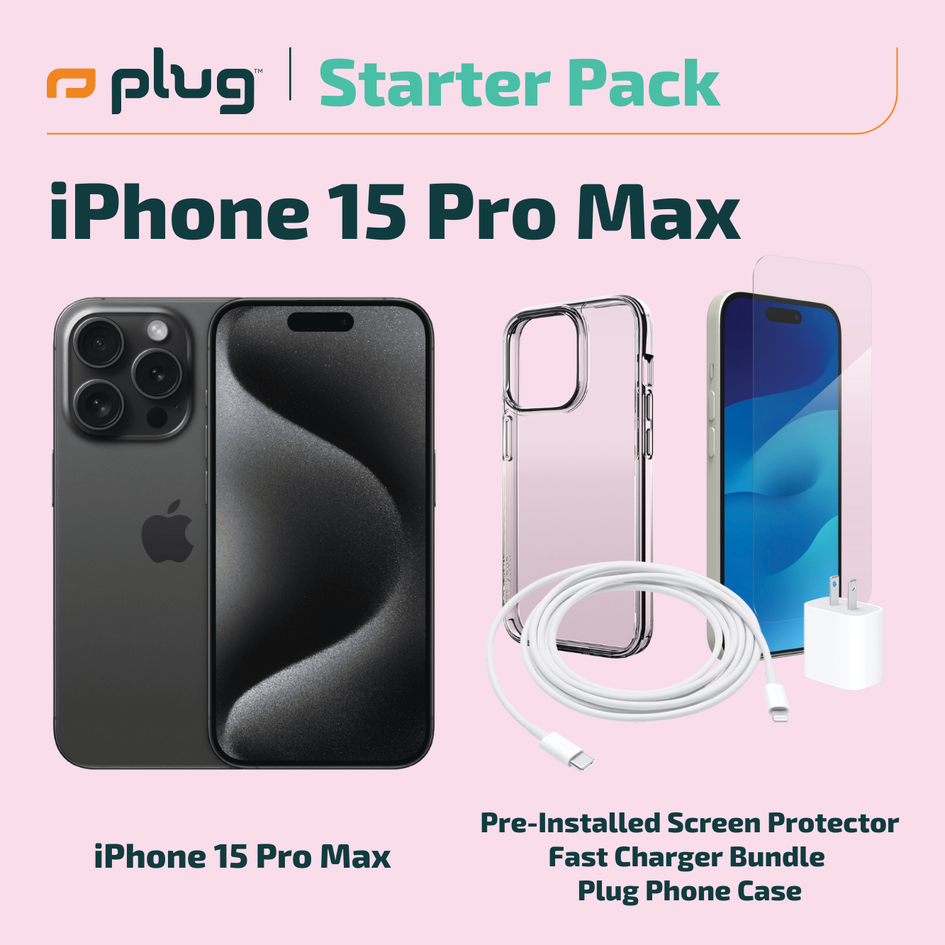 iPhone 15 Pro Max - Starter Pack