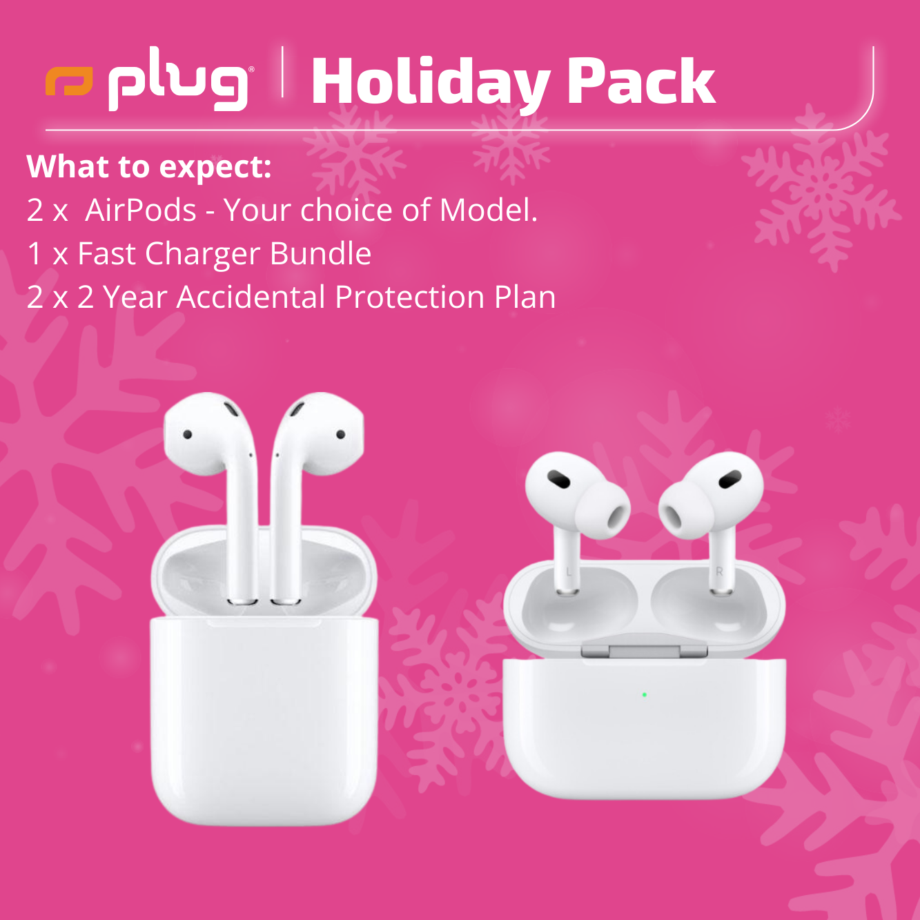 2-Pack AirPods - Holiday Pack