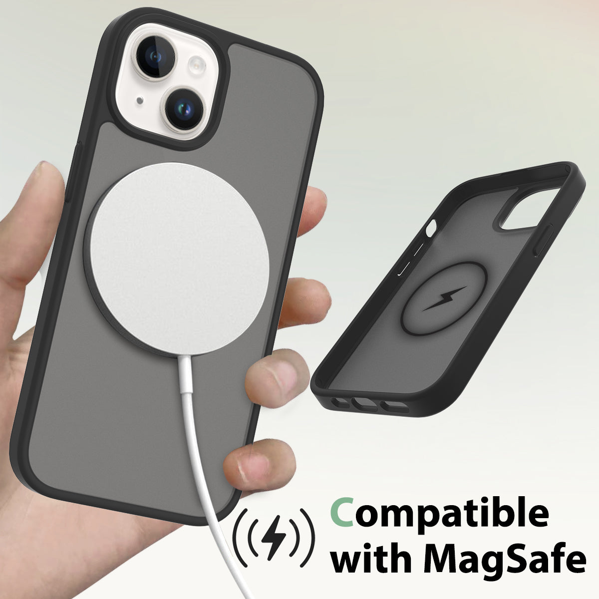 Plug - Protective Case for iPhone 15 - Black