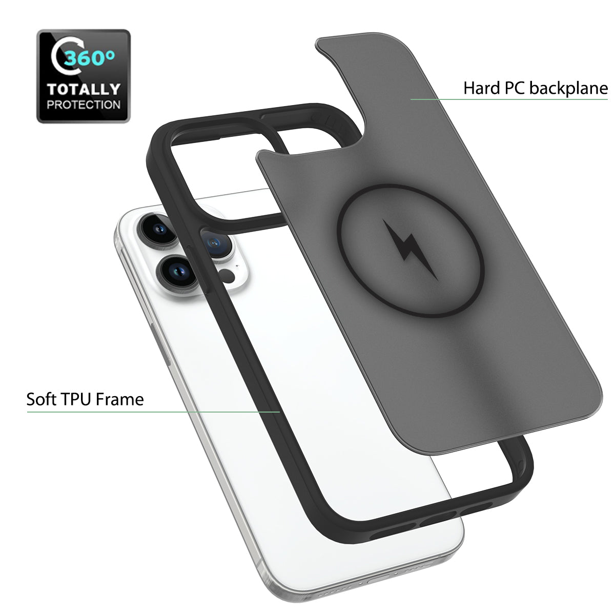 Plug - Protective Case for iPhone 15 Pro Max