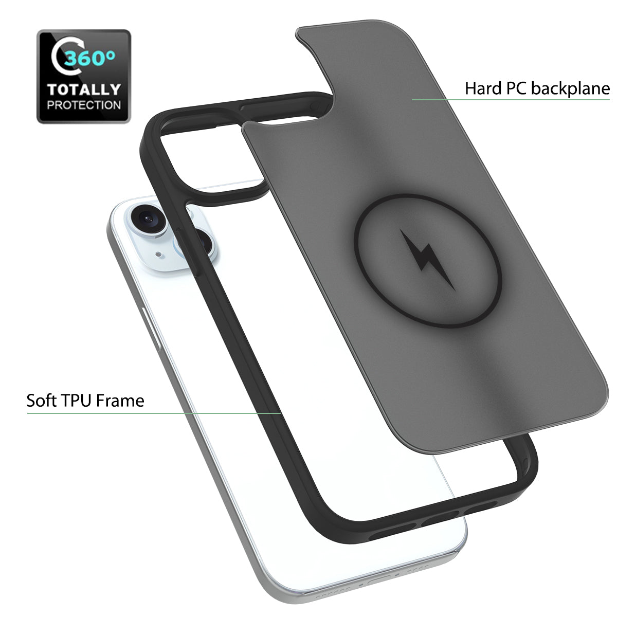 Plug - Protective Case for iPhone 15 Plus