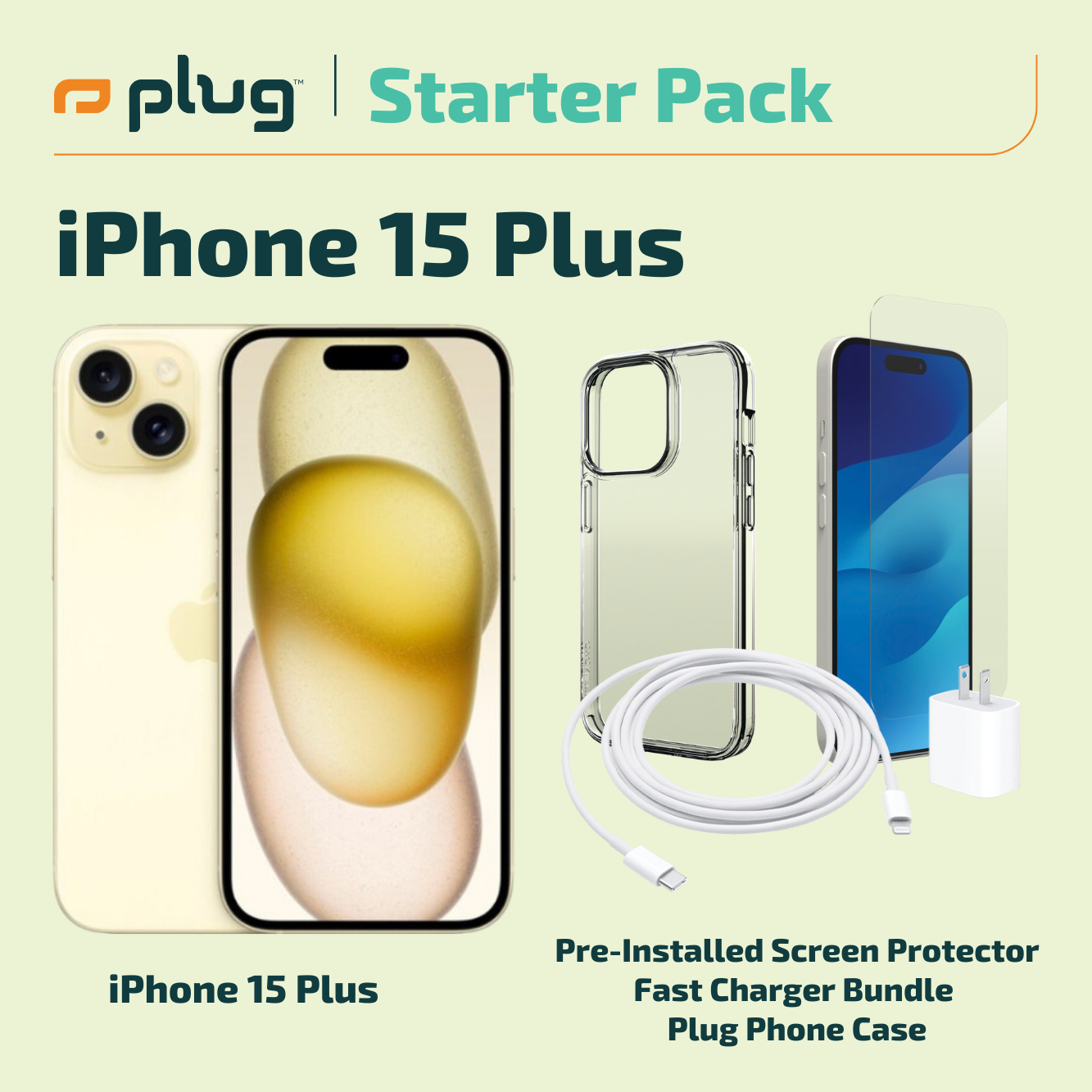 iPhone 15 Plus - Pack de inicio