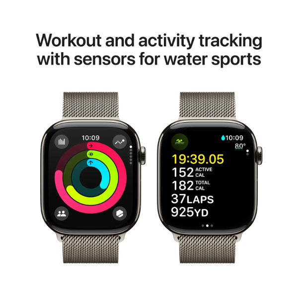 Apple Watch Series 9 41MM (GPS + Cellular) - Acero inoxidable dorado