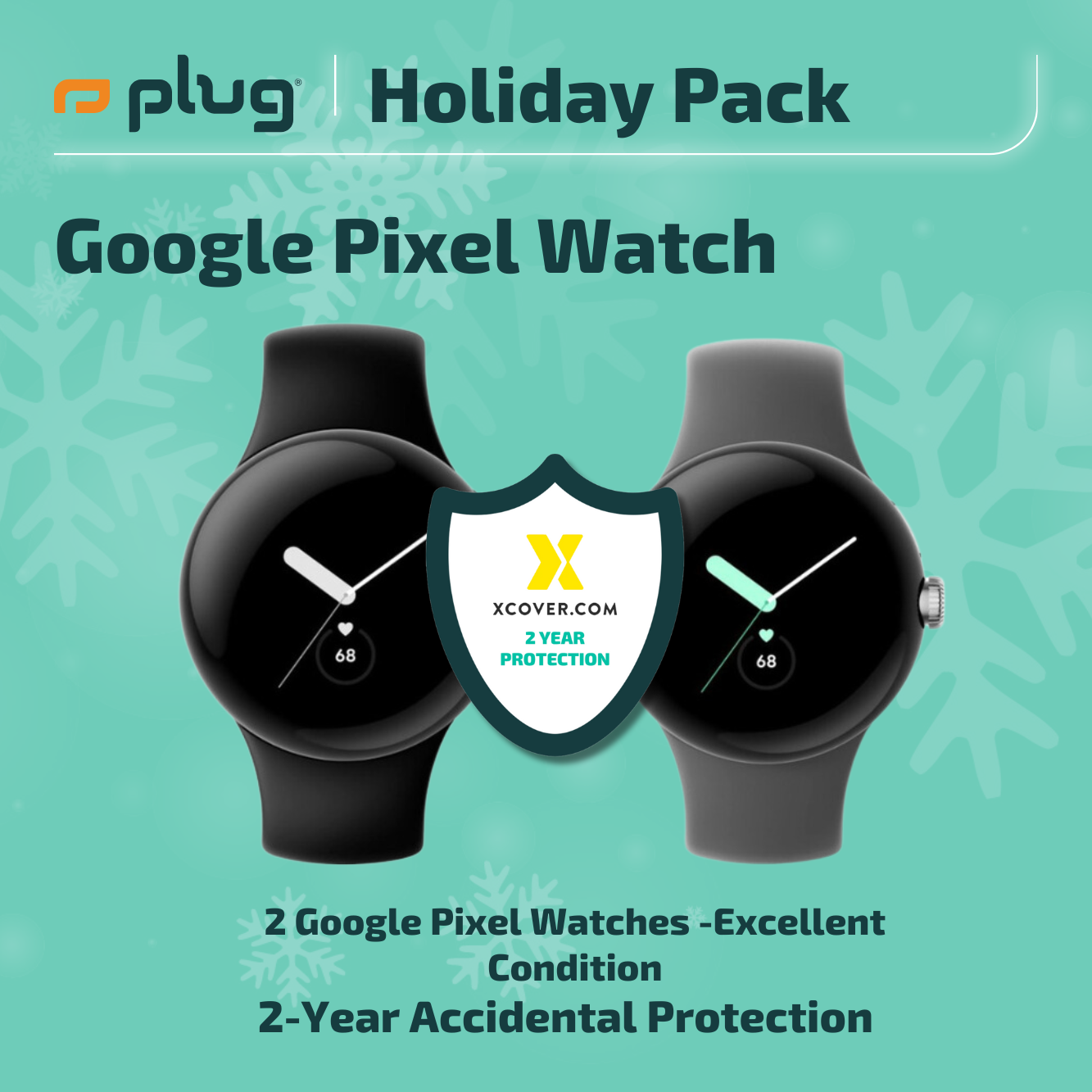 Google Pixel Watch - Holiday Pack