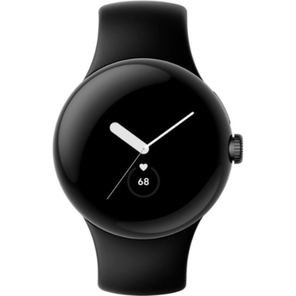 Google Pixel Watch (1st Gen) 41MM (GPS) - Matte Black Stainless Steel