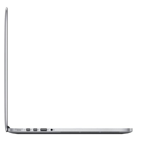 Apple MacBook Pro 15.4-Inch Core i7 2.2GHz 16GB RAM 256GB SSD Storage Mid 2015 (Silver)