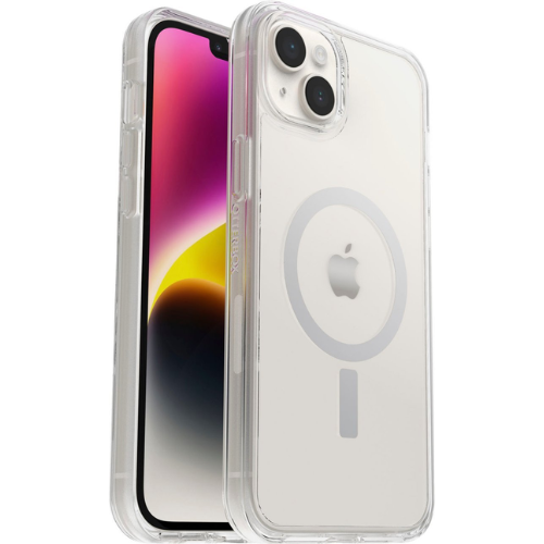 OtterBox Symmetry+ MagSafe Hard Shell Case for Apple iPhone 14 Plus - Clear