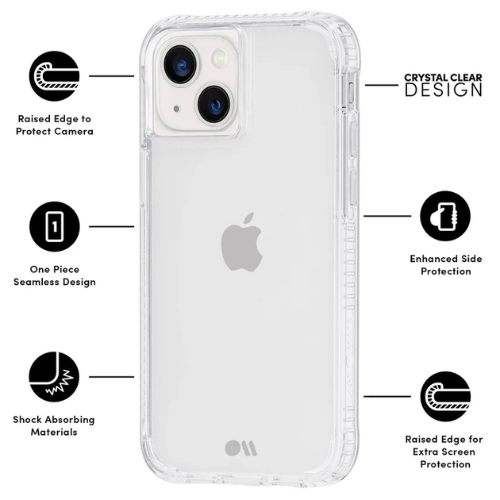 Case-Mate Tough Series Case - Clear - iPhone 13