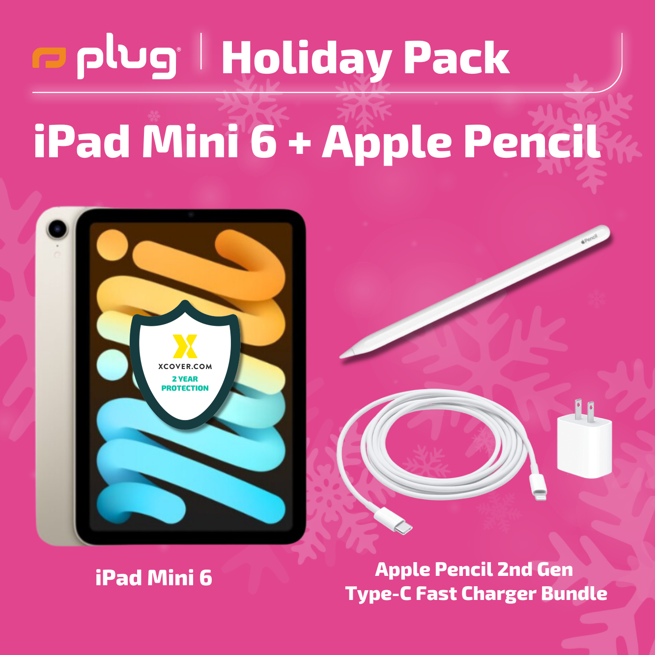 iPad Mini 6 + Apple Pencil Holiday Pack