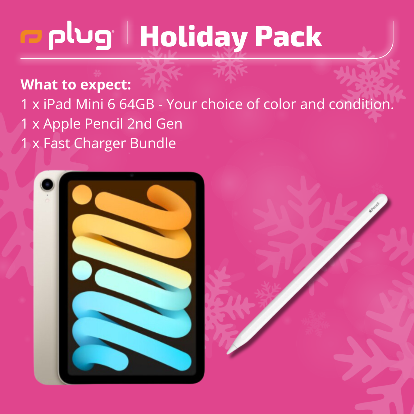 iPad Mini 6 + Apple Pencil Holiday Pack