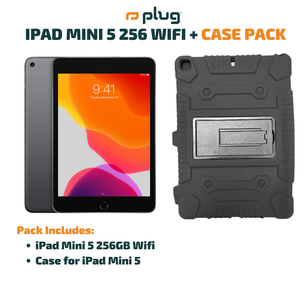 iPad Mini 5 256GB Wifi + Case Pack