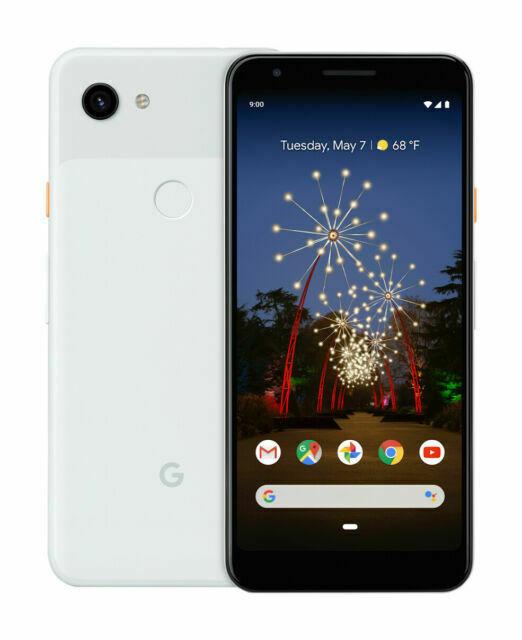 Google Pixel 3a Clearly White 64GB (Unlocked) - Ecofriendly